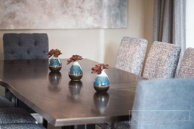 Inspiration for a timeless dining room remodel in Toronto