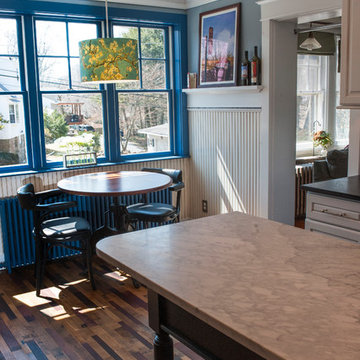 Wine Barrel Flooring: A Kitchen Aged to Perfection