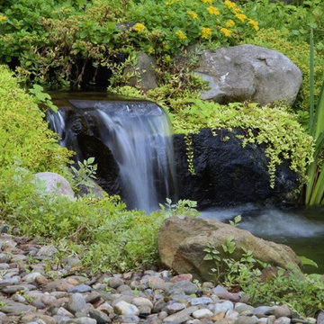 Beautiful Pond & Flagstone Patio in Lebanon PA