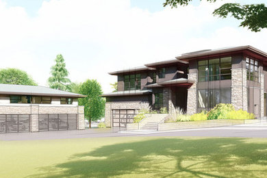 Exterior home idea in Vancouver