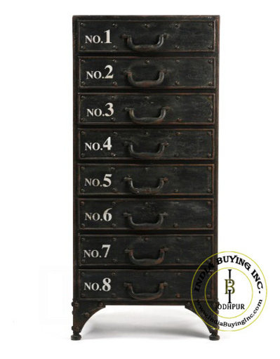 Industrial retro vintage french furniture