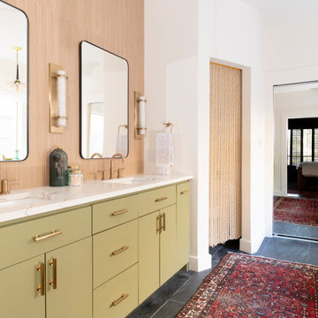 Organic Modern Master Bathroom