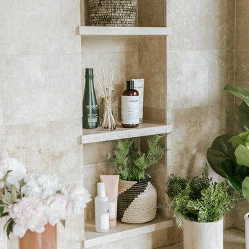 Bohemian Spa Bathroom Collection Styled by Camille Styles