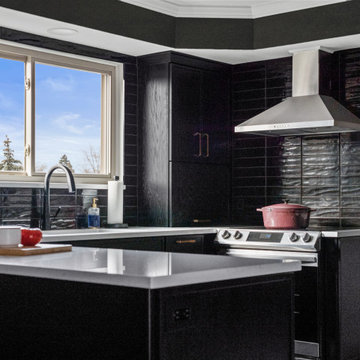 Dark & Moody Cabinets Bring Today’s Design Trends into the Kitchen