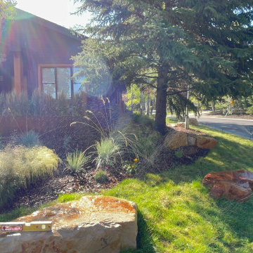 Park City planting, mulch, maintenance, overseed