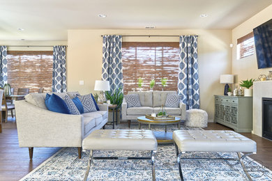 Inspiration for a living room remodel in Seattle