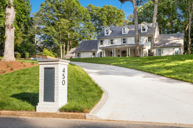 Transitional exterior home photo in Atlanta