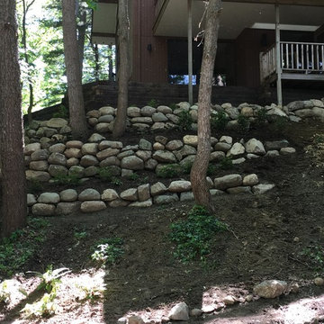 Boulder Retaining Walls