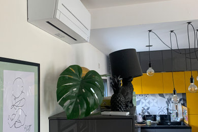 Idée de décoration pour une salle à manger.