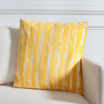 Safavieh Revell Pillow, Yellow, 1'6" Square