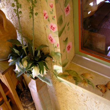 Decorative paintings of home in Switzerland