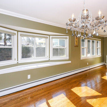 Interesting Combination of Windows in Renovated Great Room