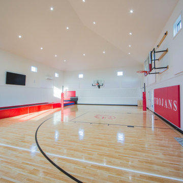Carriage House with Indoor Sports Court