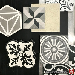 Encaustic Cement  & Porcelain Tiles - Tile