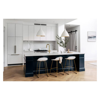 Custom Coastal Luxe Home Build - Beach Style - Kitchen - Sydney - by ...