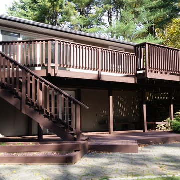 Deck renovation and addition