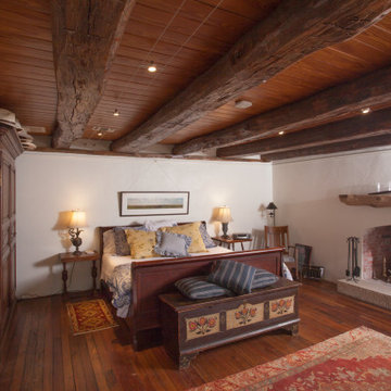 Historic preservation of Texas ranch by Chambers Architects.