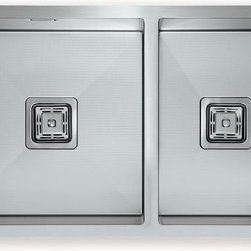Squareline 1 & 3/4 Bowl Sink - Linen - Kitchen Sinks
