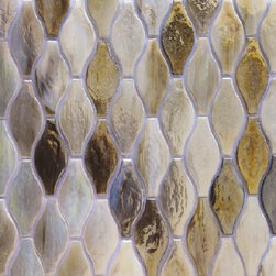 Silhouette glass tile mosaic by Hirsch - Mosaic Tile