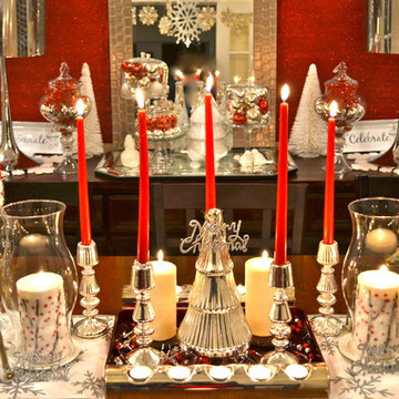 Christmas-ready Dining room