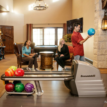 Bowling Lanes for Texas Residence