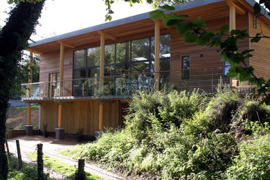 This is an example of a contemporary home in Wiltshire.