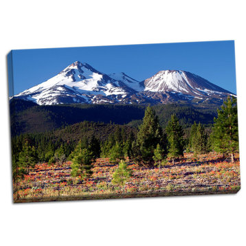 Fine Art Photograph, Morning in Shasta, Hand-Stretched Canvas