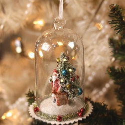 Christmas Eve Visitor Cloche Ornament - Christmas Ornaments
