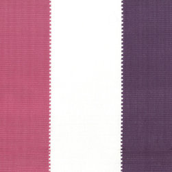 ROTH & TOMPKINS TEXTILES - Caruso Fabric, Mulberry, 54''x36'' - Upholstery Fabric