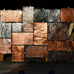 Hammered Copper wall art - Artwork