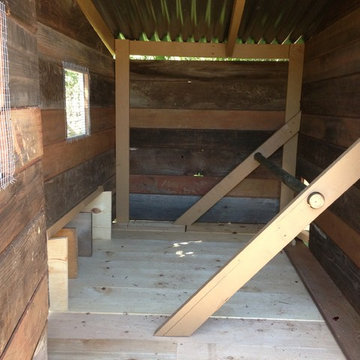 Chicken Coop from Reclaimed Wood