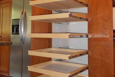 Pull-Out Shelf Pantry Conversion