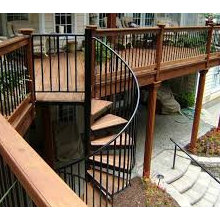 balcony & external stairs