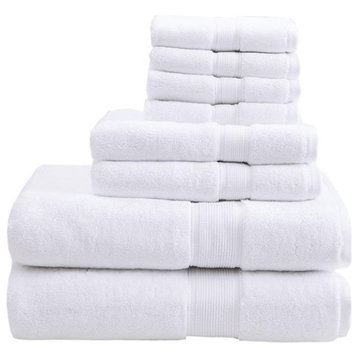 800GSM Cotton 8 Piece Towel Set, MPS73-188