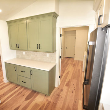 Kyle & Callie Kitchen/Laundry Remodel Before & After