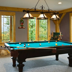 Timber Frame Lakeview - Game Tables