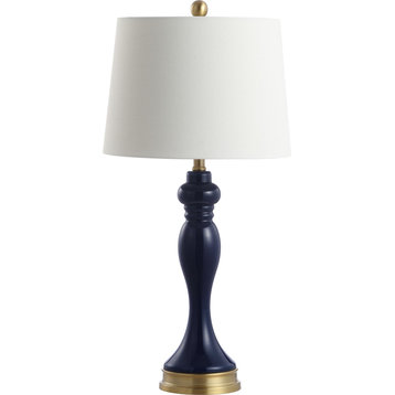 Cayson Table Lamp - Navy, Gold