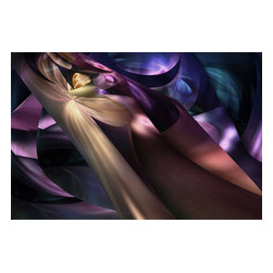 Franklin Arts - Modern Abstract Canvas Print, 30x20 - Prints And Posters