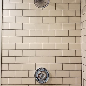 Gray & Almond Bathroom