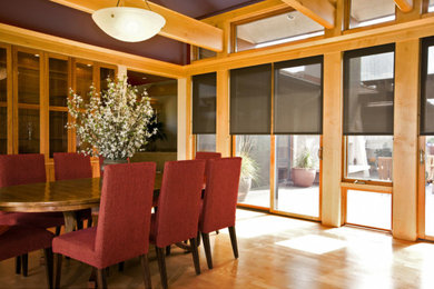 Inspiration for a dining room remodel in Portland