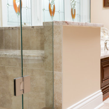 Cincinnati Kitchen Remodel with Stained Glass Windows