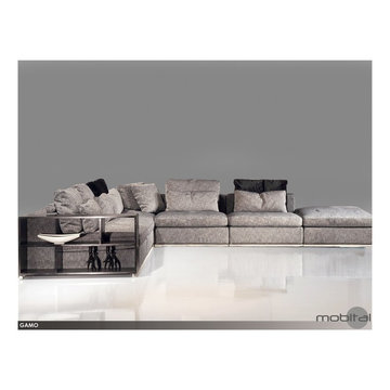 Mobital Charcoal Sectional Sofa