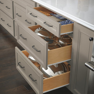 Aristokraft Cabinetry: Three Drawer Base Cabinet