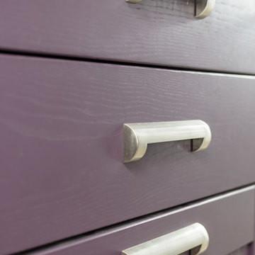 Aubergine and Grey Shaker