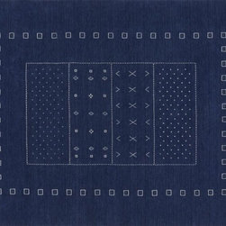 Game Time Handloomed Rug 9'x12' | CB2 - Area Rugs