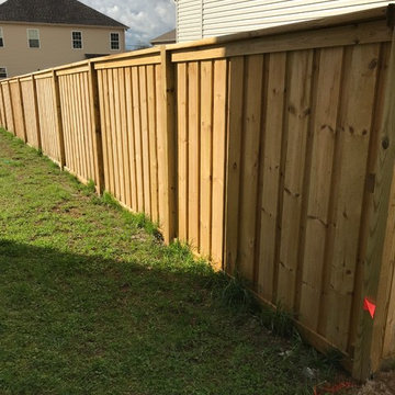 Board on Board Privacy Fence