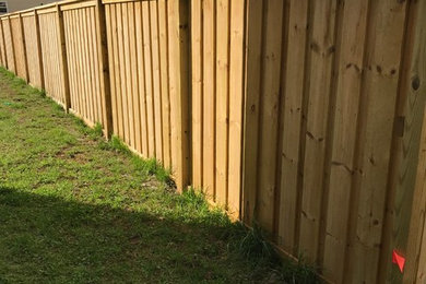 Board on Board Privacy Fence
