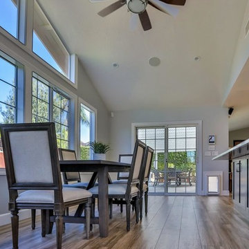 Dining Area and view of backyard, lots of Sunlight.