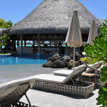 Tiki Palm Huts