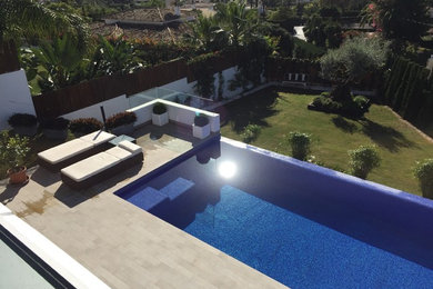Example of a minimalist pool design in Other